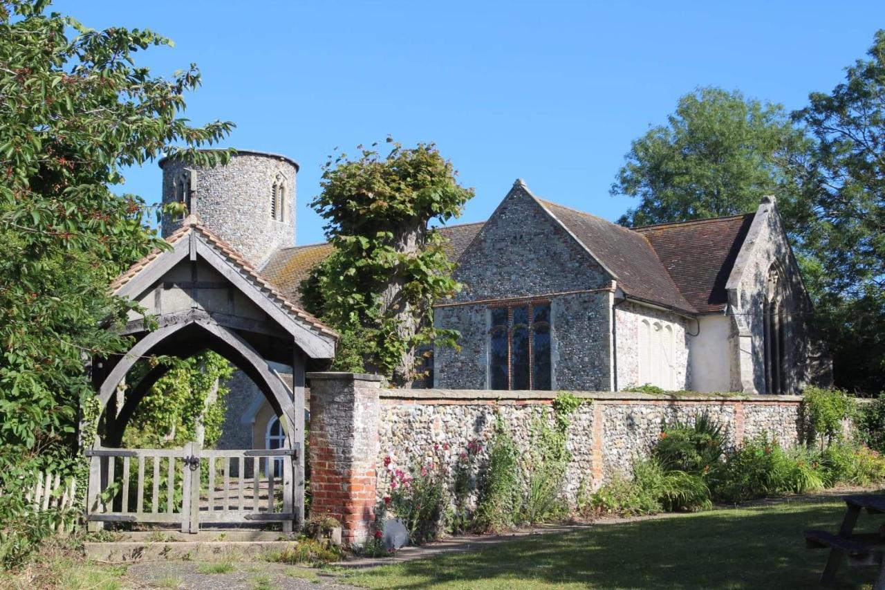 3 Vicarage Cottages Bruisyard Air Manage Suffolkサックスマンダム エクステリア 写真
