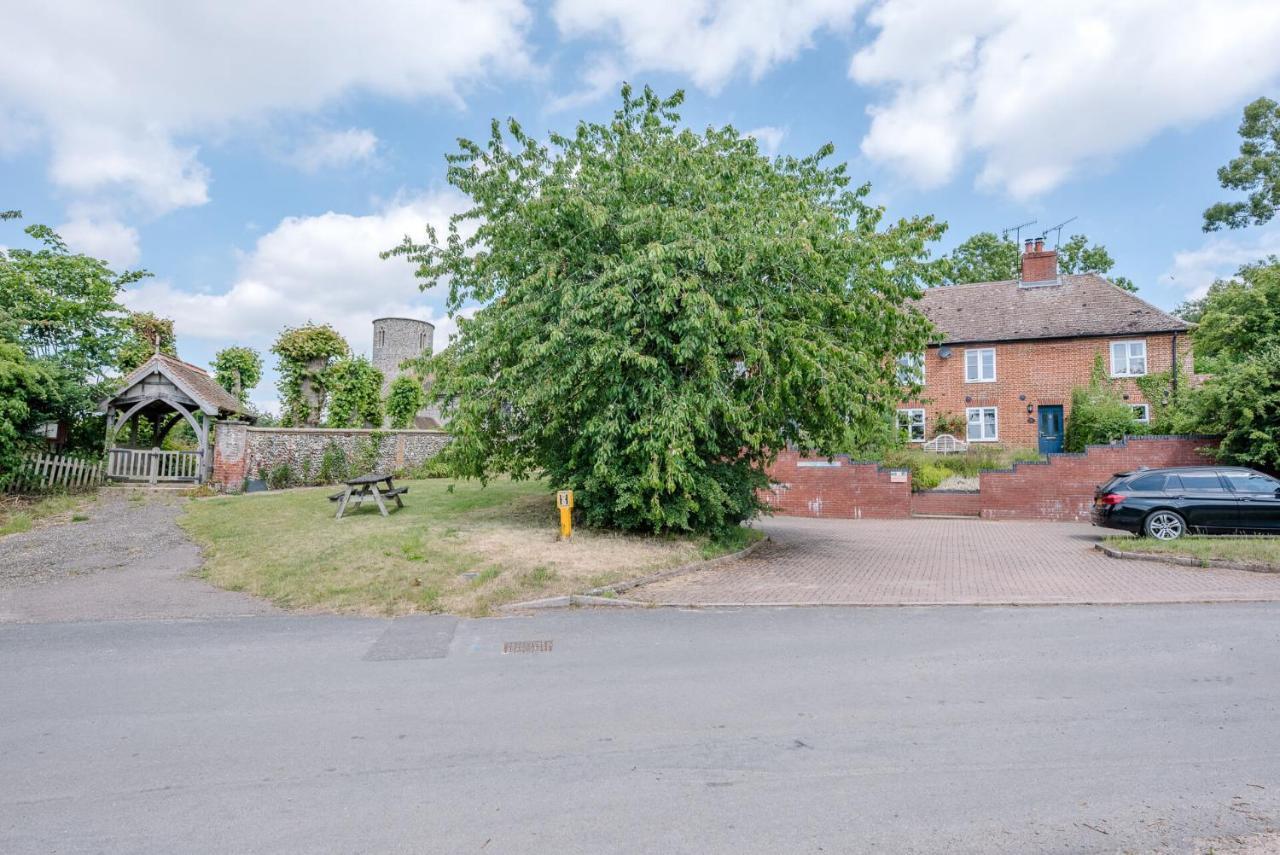 3 Vicarage Cottages Bruisyard Air Manage Suffolkサックスマンダム エクステリア 写真